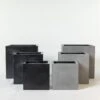 Outdoor Planter Polystone Cube