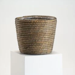 Indoor Pot Jula Black – Natural -The Palm Centre Store IND JB31 14 scaled 1