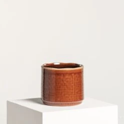 Indoor Pot Jordy – Caramel 17 Indoor Pot Jordy – Caramel -The Palm Centre Store IND JO15 7 scaled 1