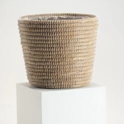 Indoor Pot Jula White – Natural -The Palm Centre Store IND JW35 7 scaled 1