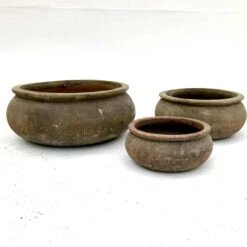 Loutro Bowl Antiqued – Outdoor Pot